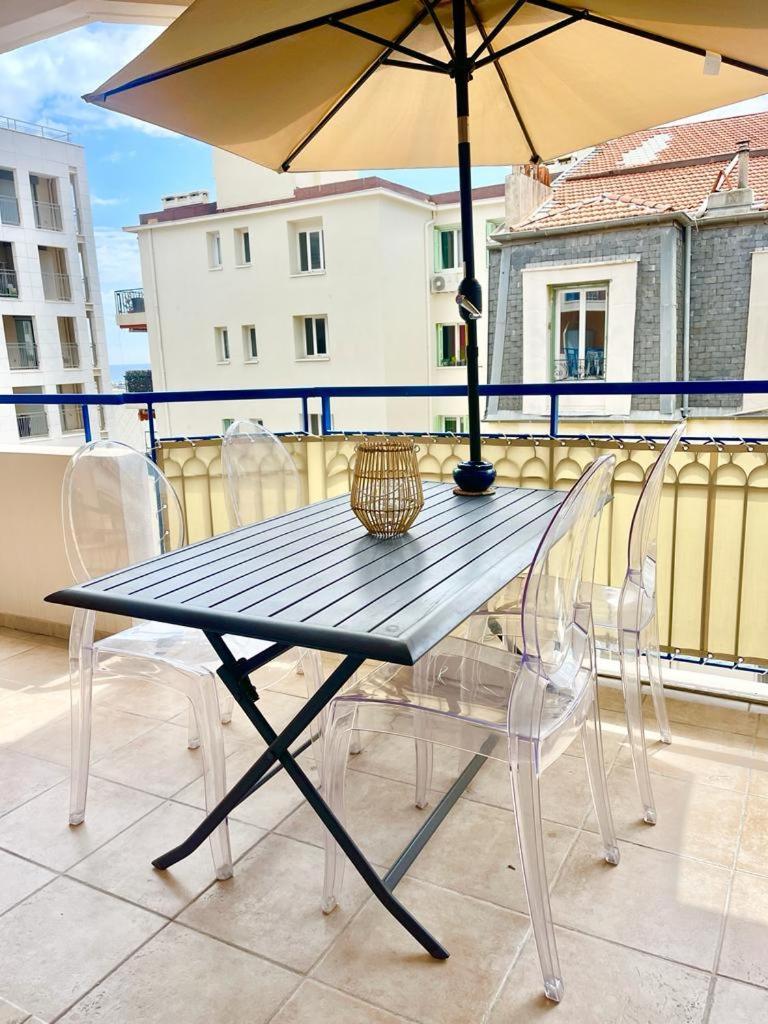 Les Rivages 2P Terrasse Parking Apartment ม็องตง ภายนอก รูปภาพ
